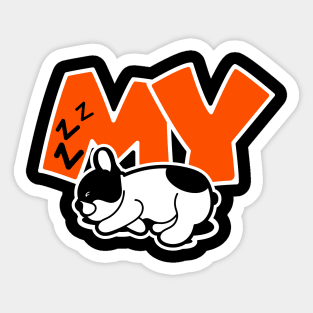 My French Bulldog Sticker
